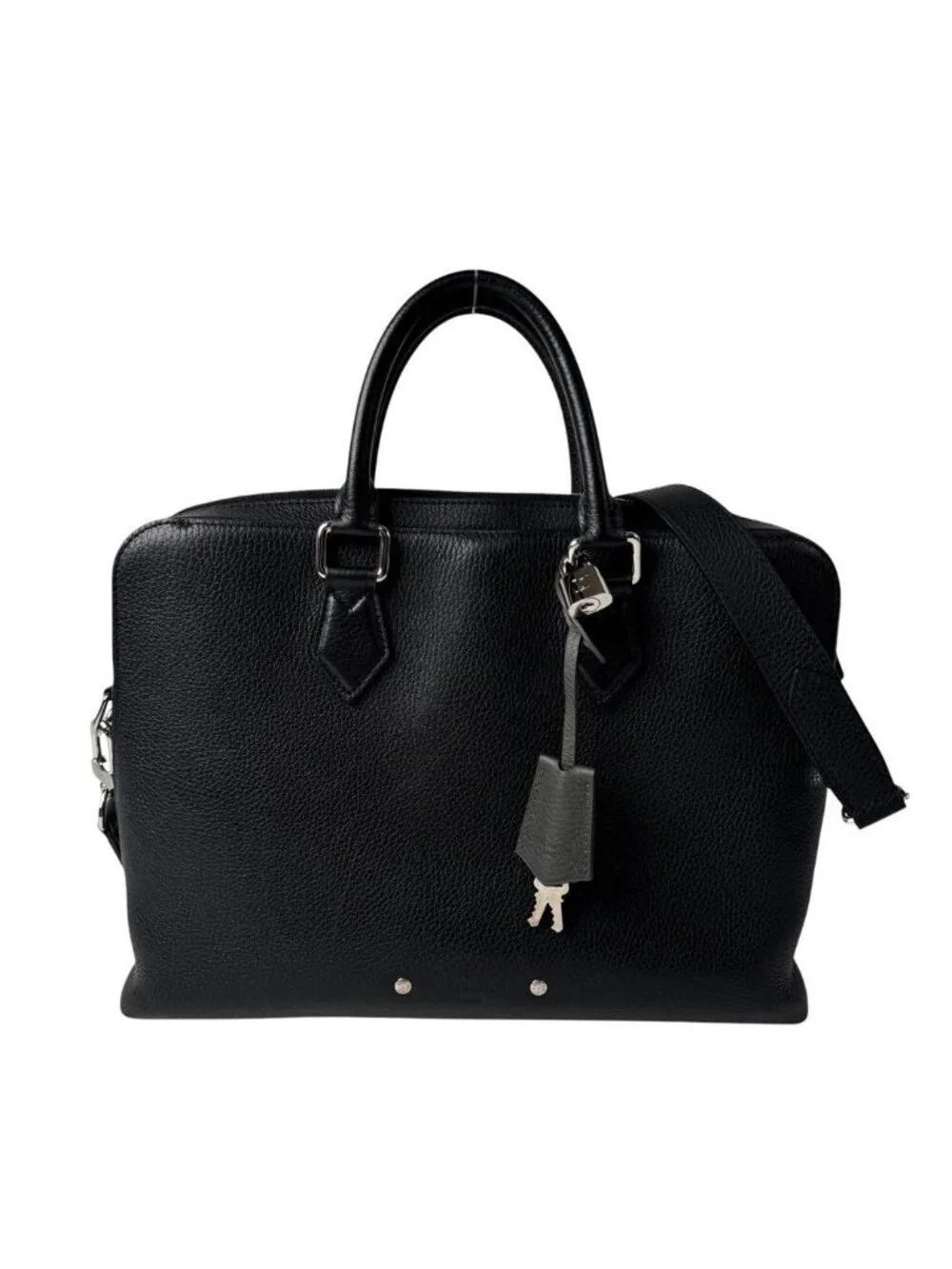 Louis Vuitton Alma End Briefcase PM Taurillon Noir Business